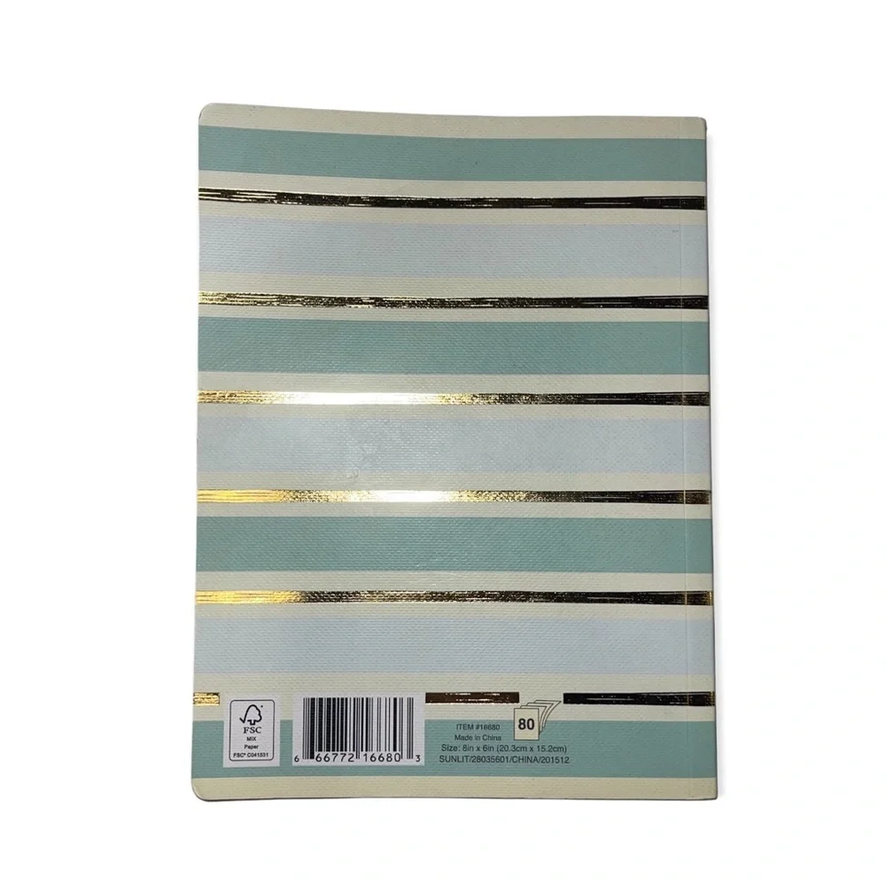 PINK LIGHT DESIGN “DOTTIE” Collection Notebook NWT